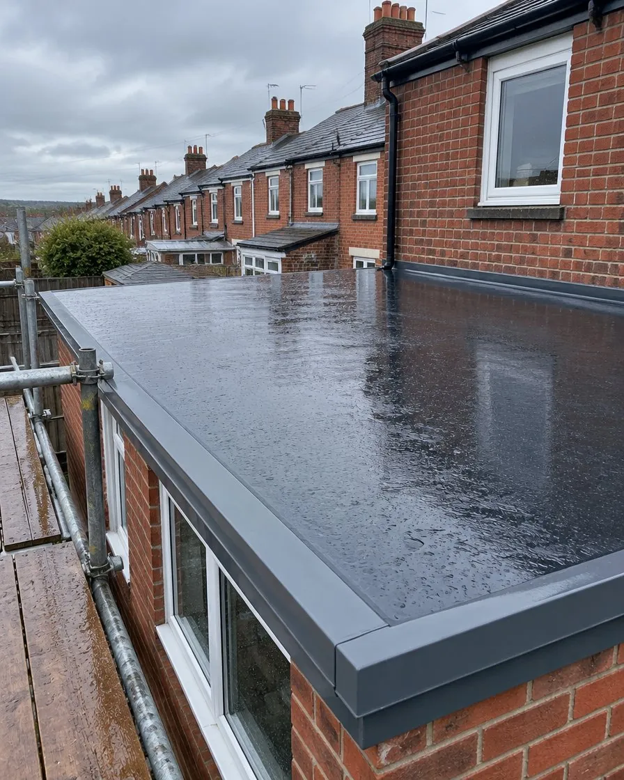 EPDM rubber roofing in Tavistock